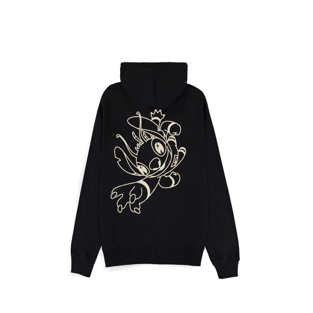 Disney Lilo & Stitch - Stitch Veste zip à capuche - Noir